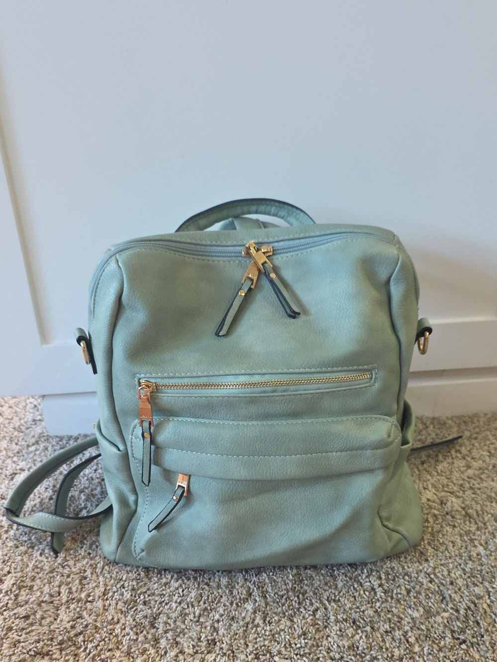 Jen & Co Sage Green Amelia Backpack